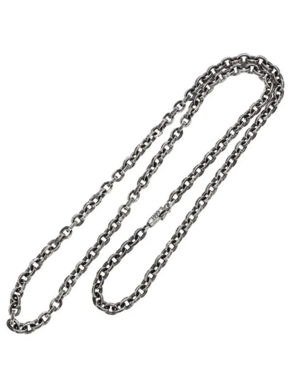 Chrome Hearts Paper Chain 24 Silver Necklace